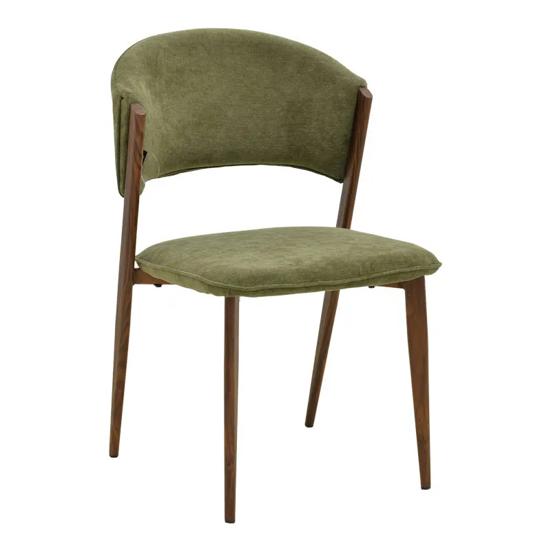 Scaun Dolez, Stofa, 49x59x82 cm - Khaki