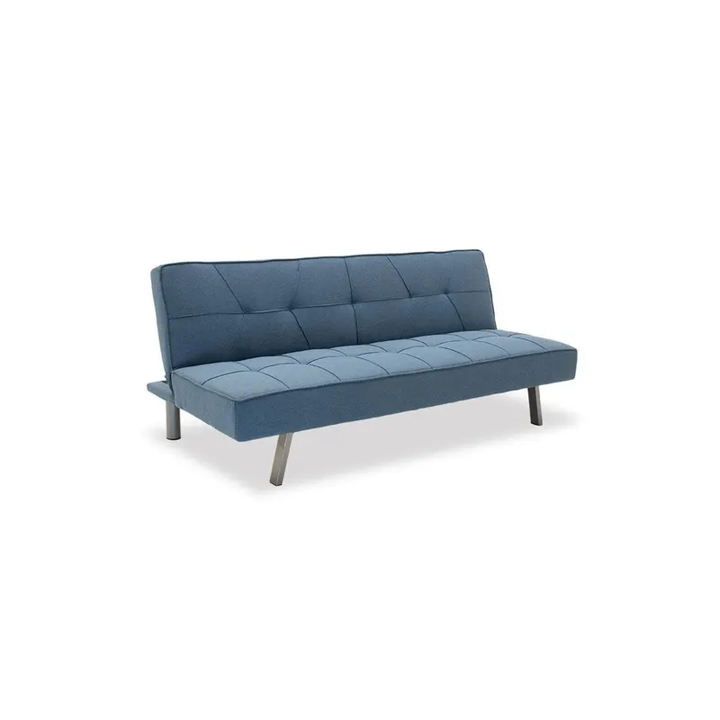 Canapea extensibilă Travis, Diverse culori, 175x83x74 cm - Albastru