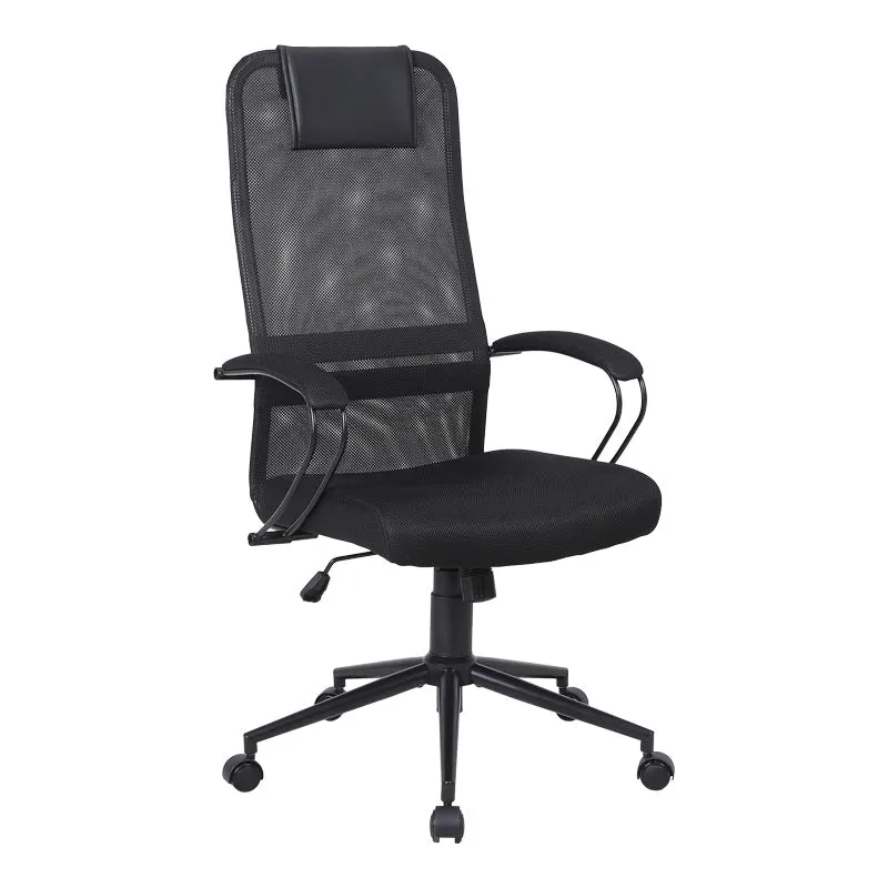 Scaun birou Lord I, Ergonomic, Negru, Structură Metalică, Neagră, 64x61x116-126 cm - Negru