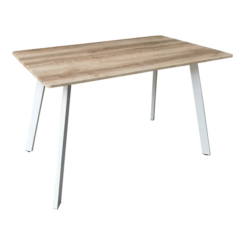Masa Squaro alb, sonoma, 120x70x75 cm - Stejar