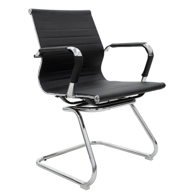Scaun Valter PU 55x52x95cm - Negru