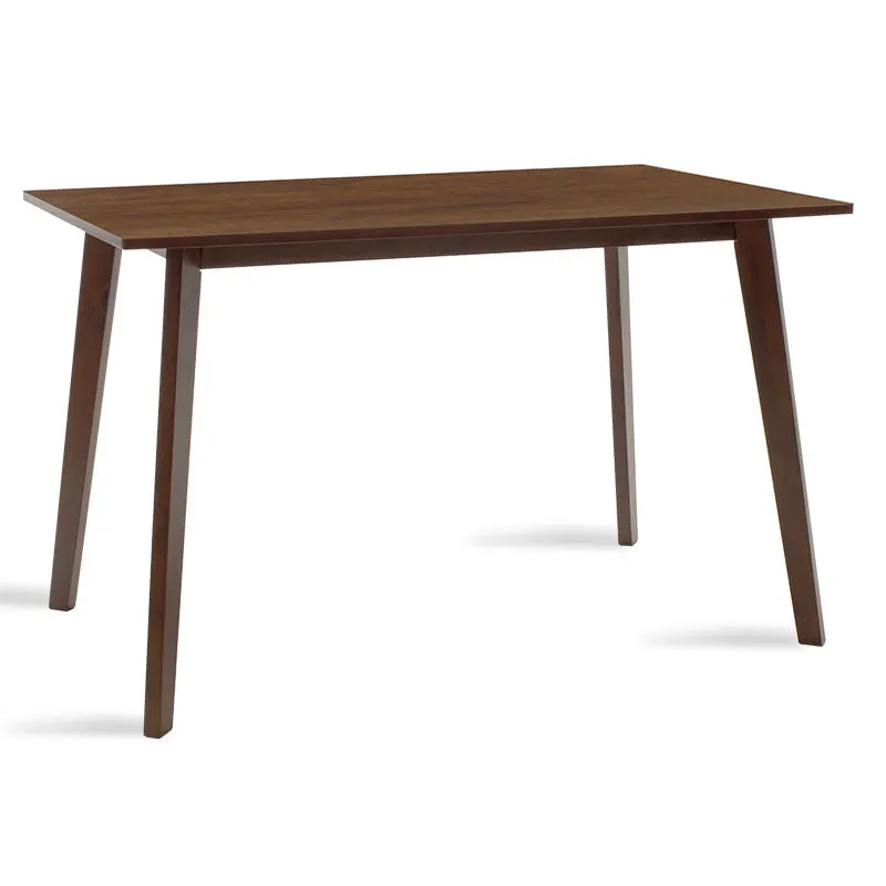 Masă de sufragerie Benson MDF, 120x75x75 cm - Nuc
