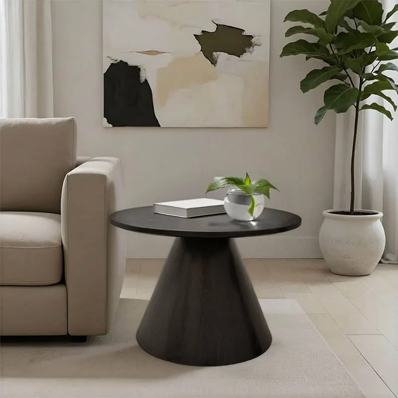 Masa de cafea cu functie de depozitare Donda, Diverse culori, 60x40 cm - Negru