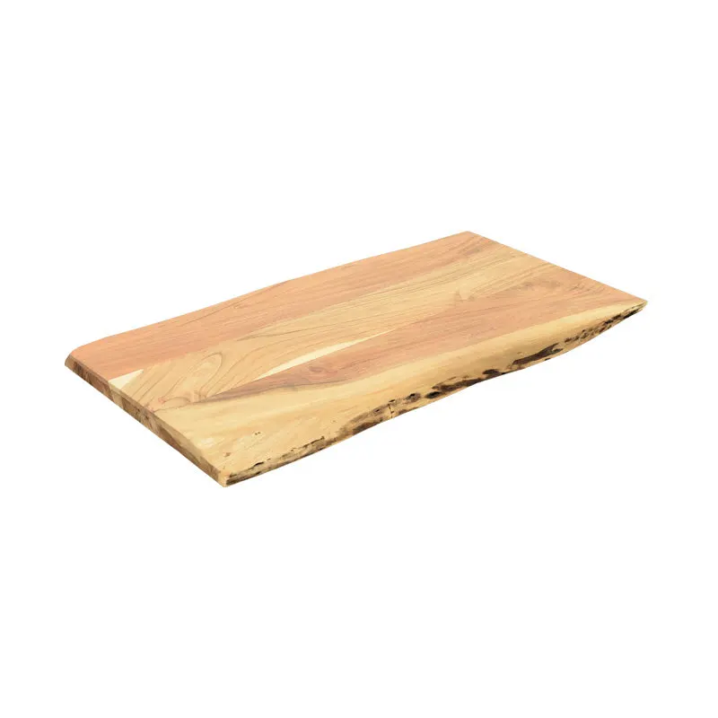 Blat de masa din lemn masiv de acacia Pozier, Natural, 160x90 cm - Natur