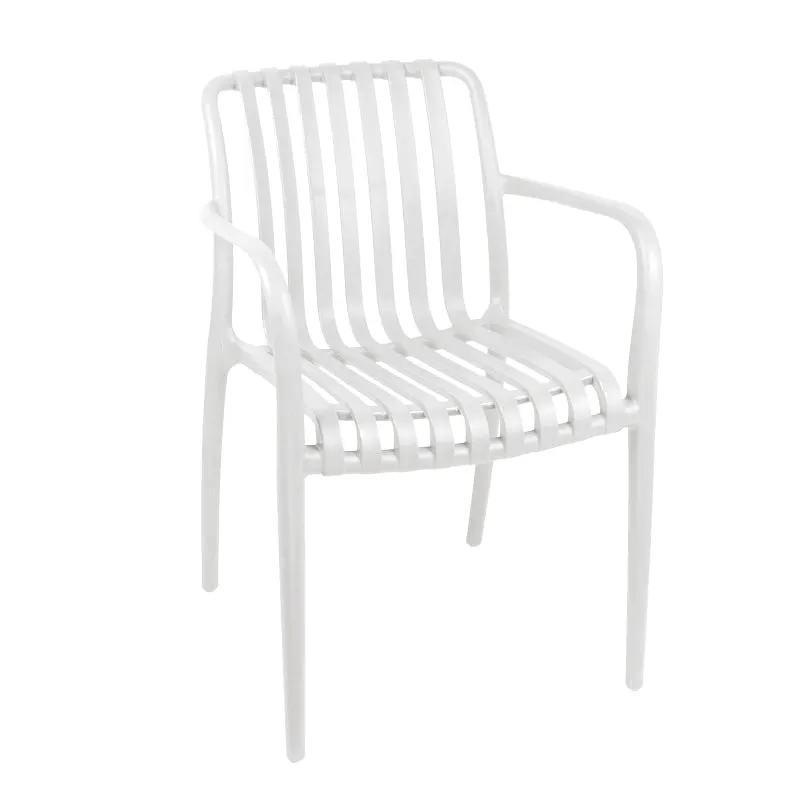 Scaun exterior Zoi, Diverse culori, 58x54x80 cm - Alb