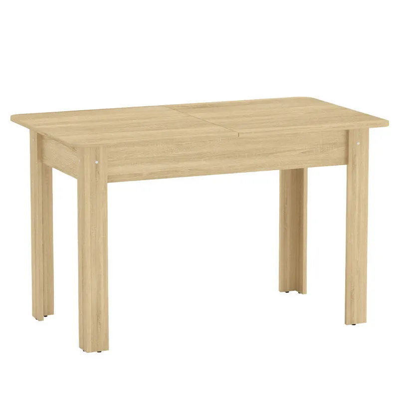 Masă de sufragerie Quiin, extensibila, Diverse culori, 120-174x70x74 cm - Sonoma