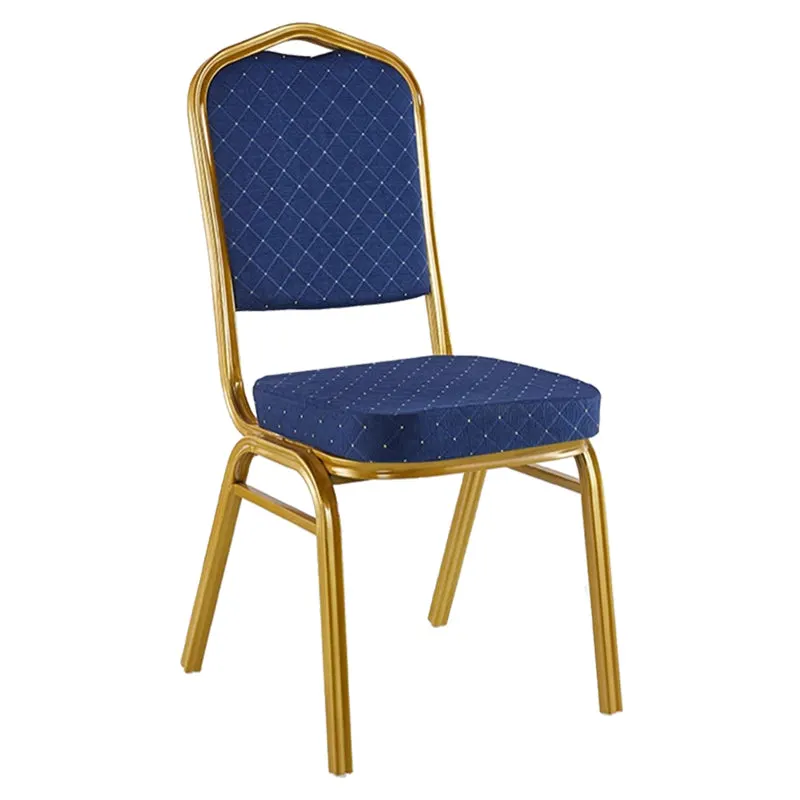 Scaun Hilton pentru conferinta si evenimente, Rosu - Albastru, 45x51x96 cm - Albastru