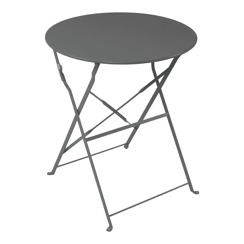 Masa Bistro pliabila, Metal, 60x71 cm - Antracit
