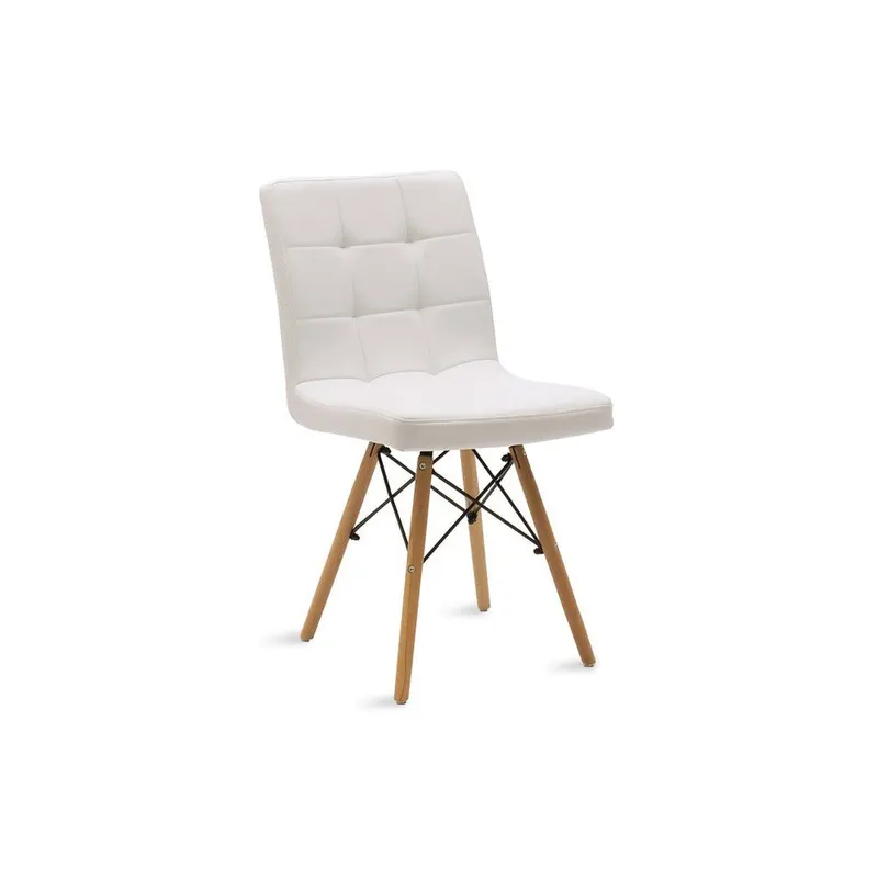 Scaun Cian II, Alb, 56x43x81 cm - Alb