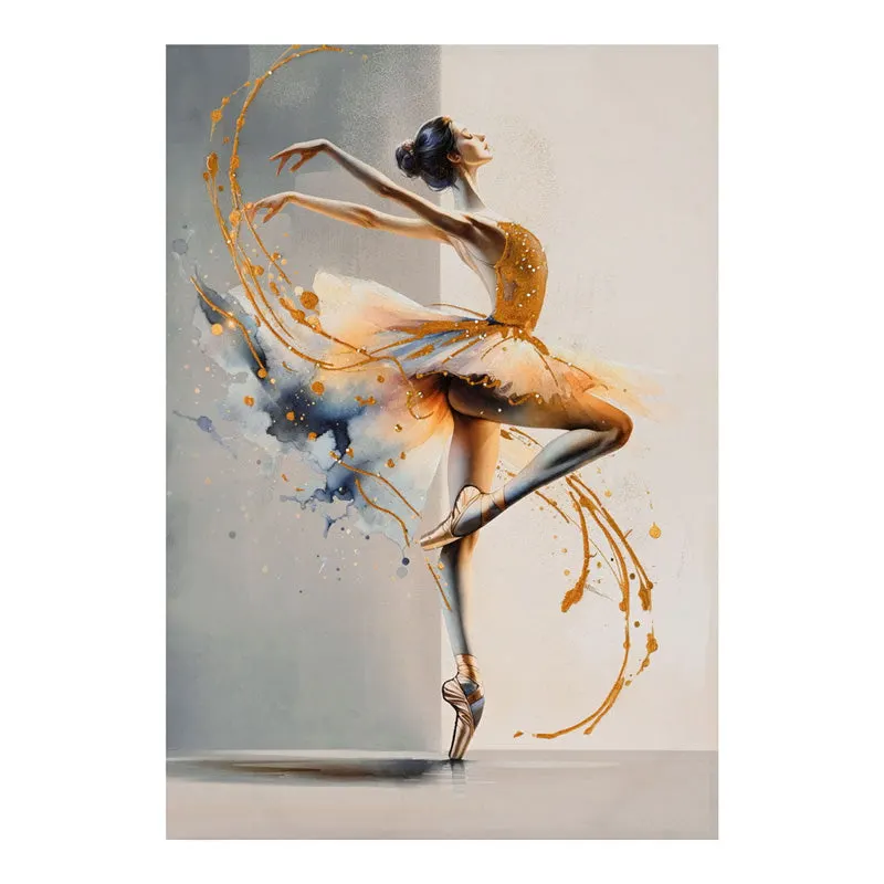 Tablou Canvas 3D Dancito, Multicolor, 70x100 cm - Multicolor