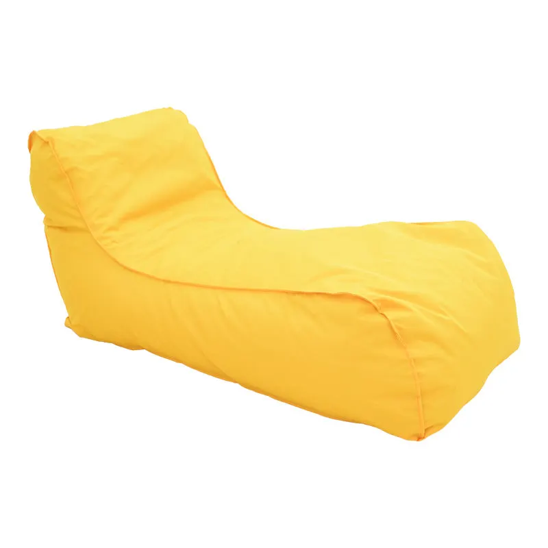 Fotoliu puf impermeabil Lara, Waterproof, Galben, 60x150x40 cm - Galben