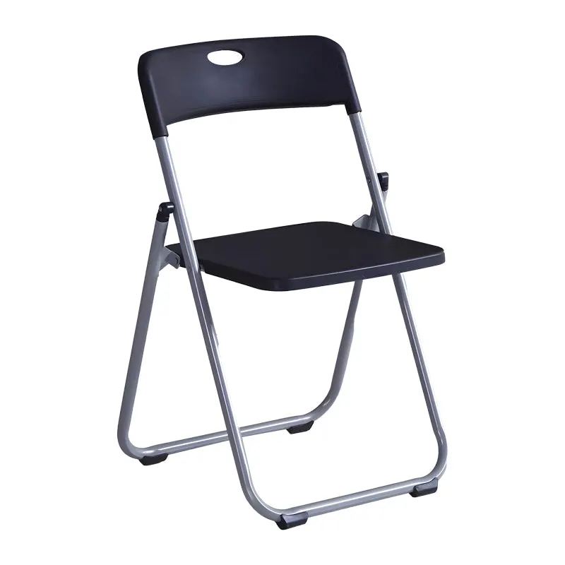 Scaun pliabil Daxton, Alb - Negru, 49x46x73 cm - Negru