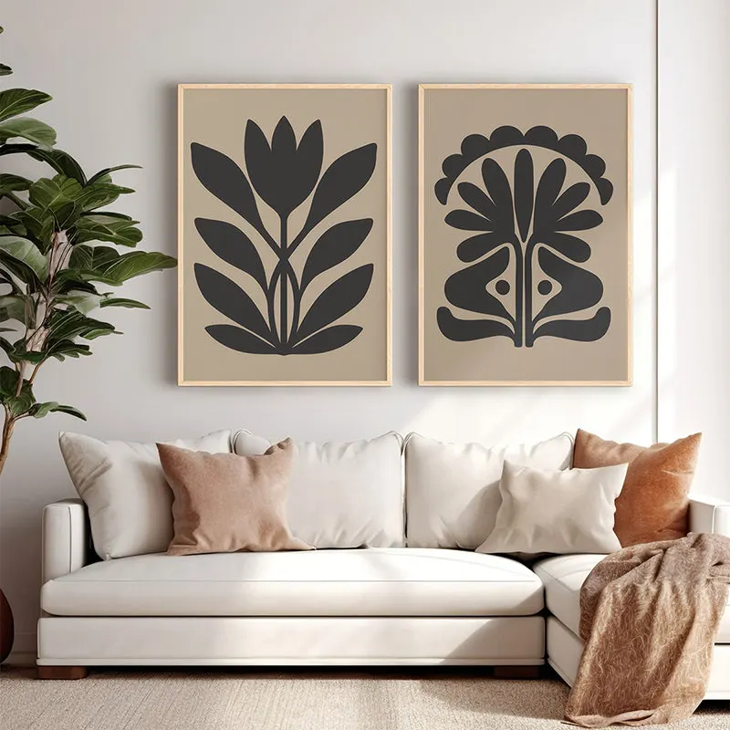 Tablou Tianta, Cadru, Multicolor, 33x48 cm - Multicolor