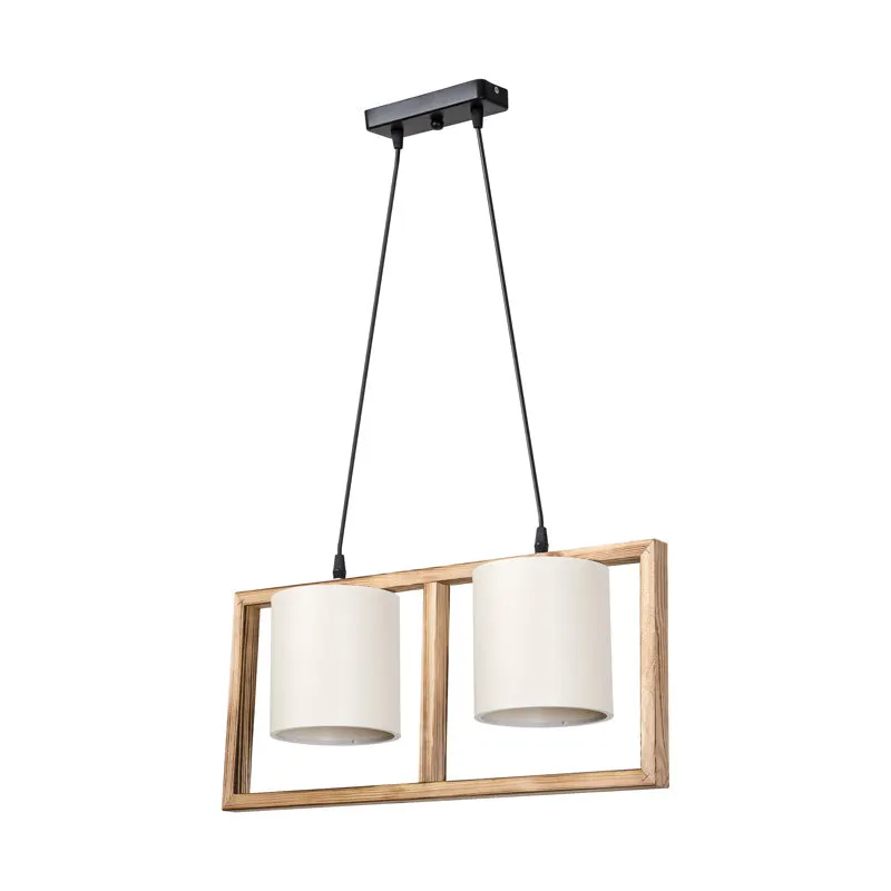 Lampa Sereda, doua lumini, Maro-Crem, 28x14x27 cm - Bej