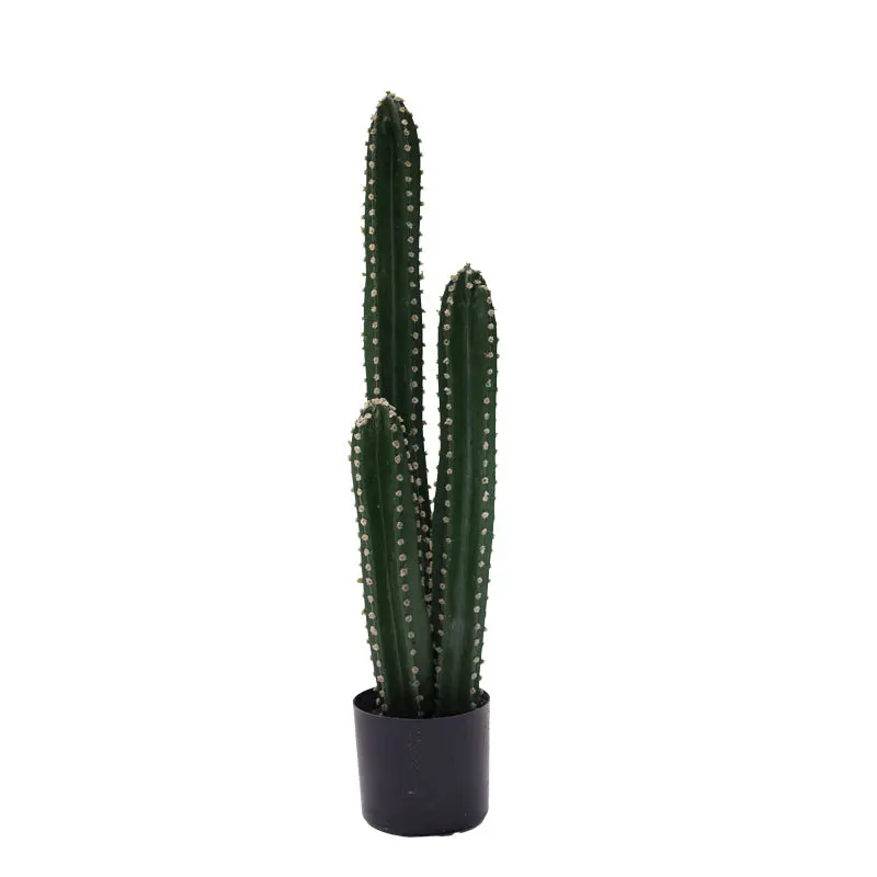 Planta decorativa Cactus IIIghiveci, verde, H85cm - Negru