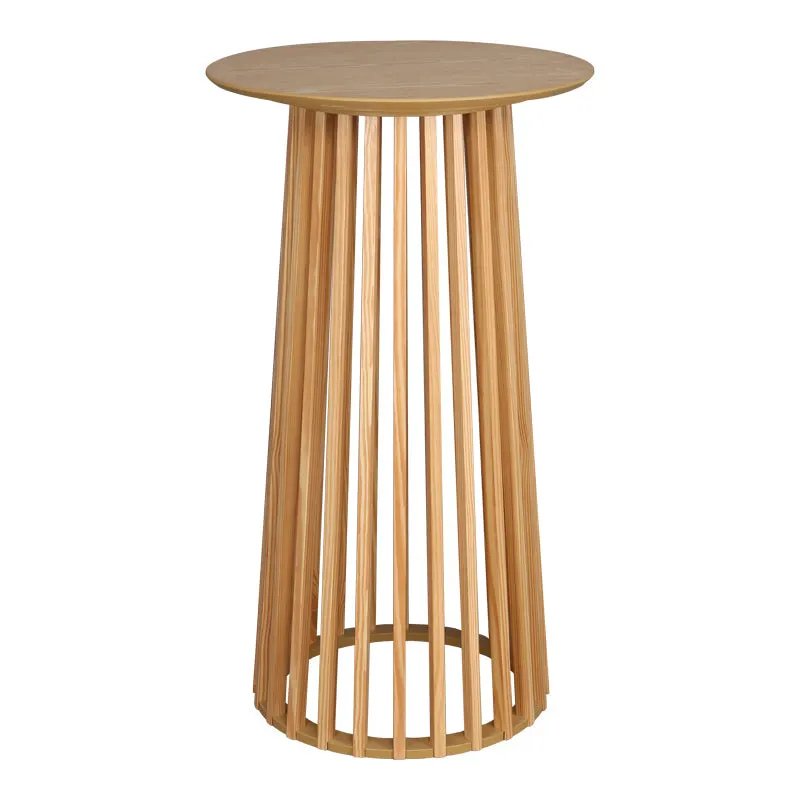 Masa bar Domonic mdf, Natural, D60x105 cm - Natur