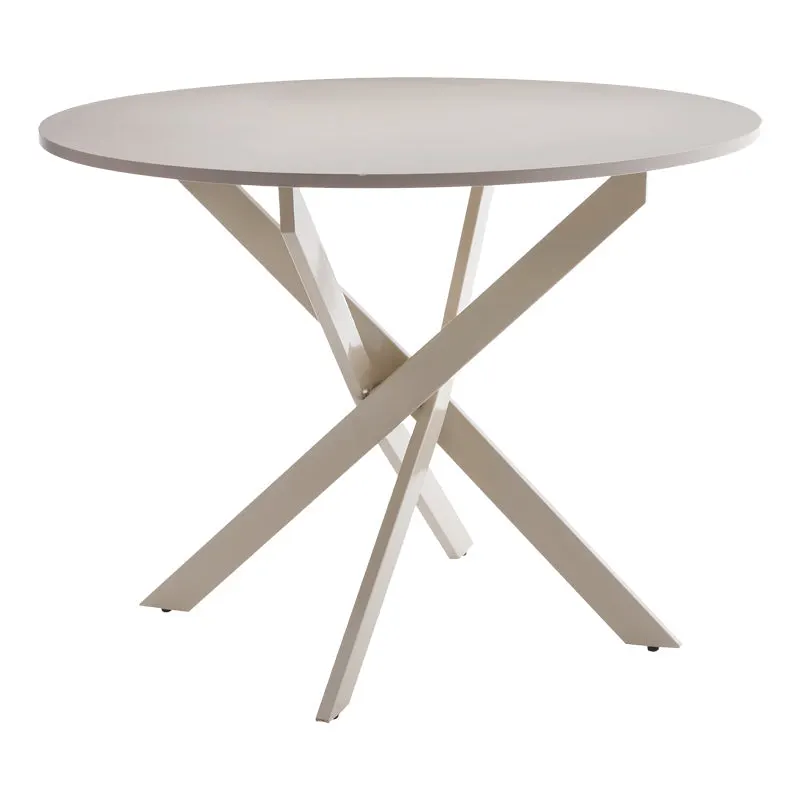 Masa Dammero Crem mdf, crem, D100x75 cm - Bej