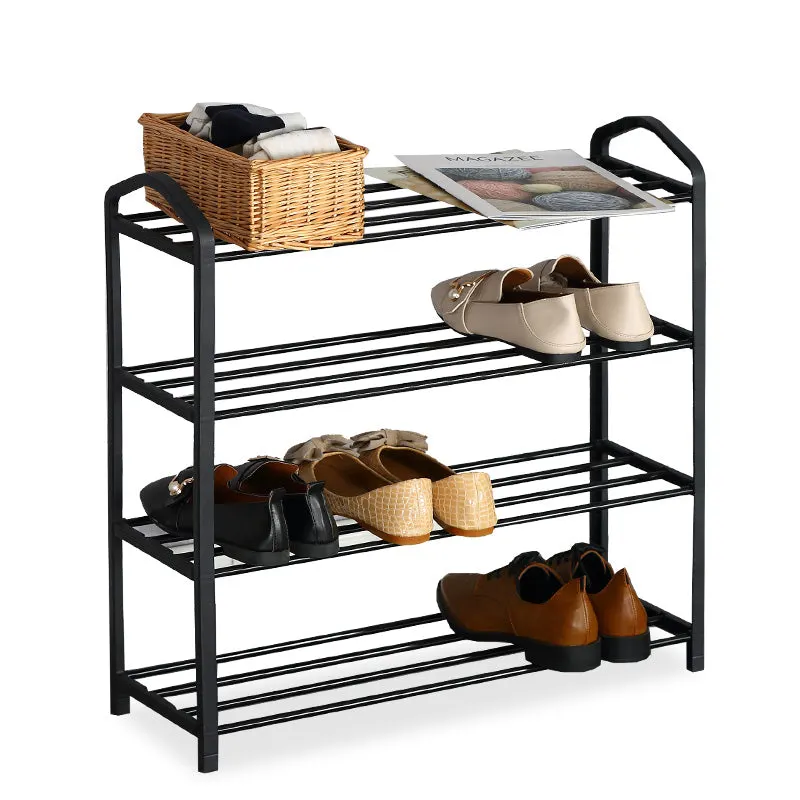 Suport Pantofi Ramon 12 Perechi, Negru, 62x20x62 cm - Negru
