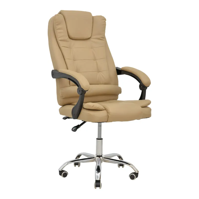 Scaun de birou Manager Toronsi, Bej - Negru, 60x68x128 cm - Bej