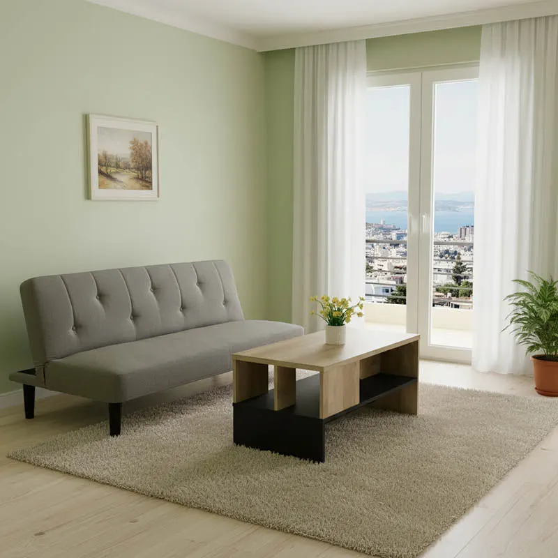 Set mobilier living pentru studenti Ambience 2 piese - Multicolor