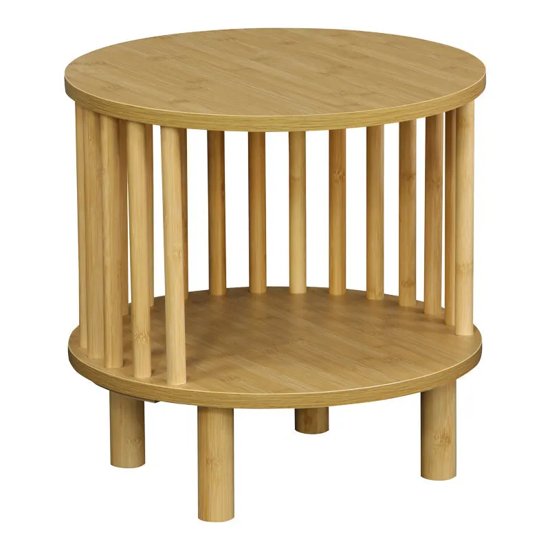 Noptiera Nodial, /Bambus, Natural, D40x40 cm - Natur
