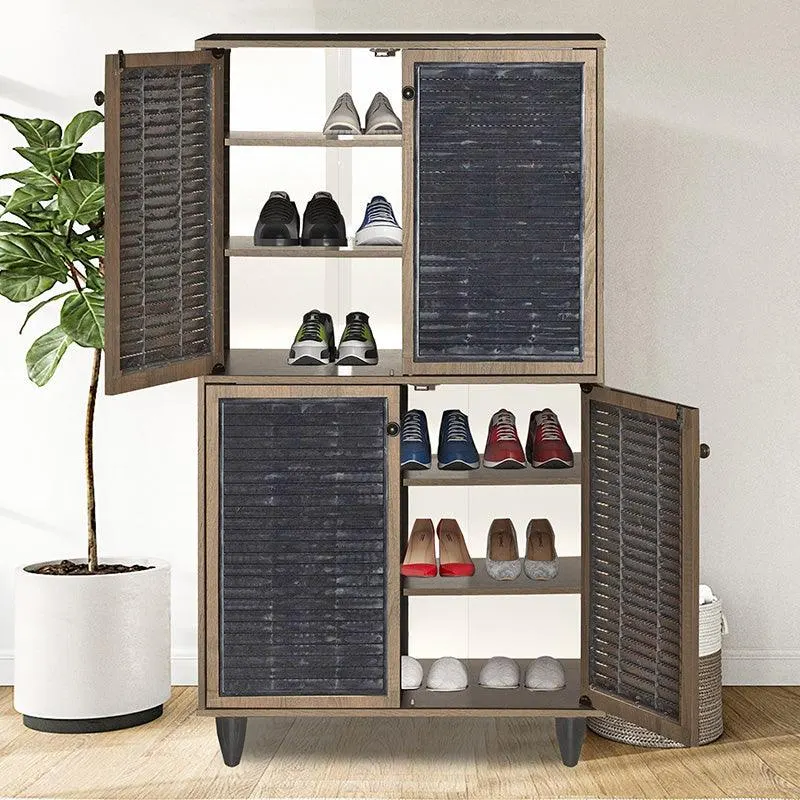 Dulap pantofi Ronan, 71x35x122 cm - Nuc