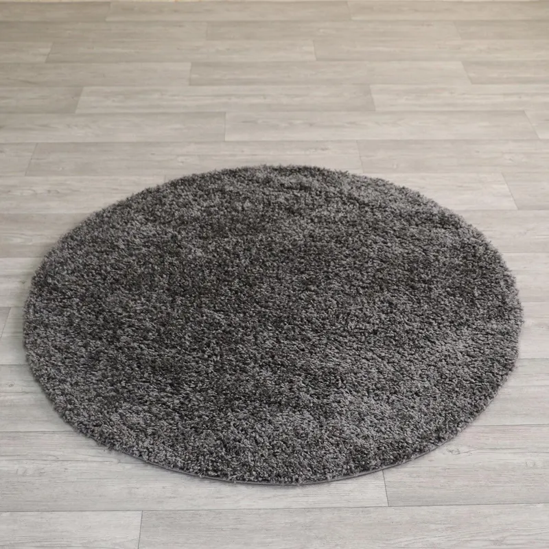 Covor Life 1500 v2, Gri inchis, 120x120 cm - Gri inchis / 120 x 120