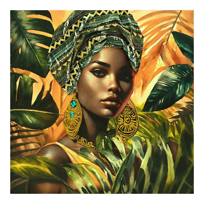 Tablou Canvas 3D Gangalo, Multicolor, 100x100 cm - Multicolor