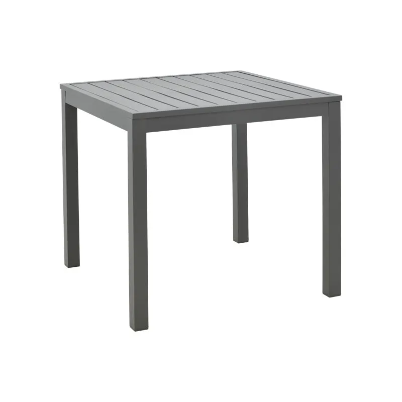 Masa de plaja din aluminiu Kliton, Aluminiu, Diverse culori, 45x45x41 cm - Antracit