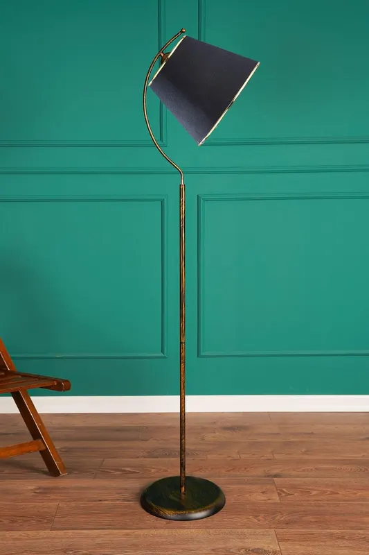 Lampadar Conic - Negru