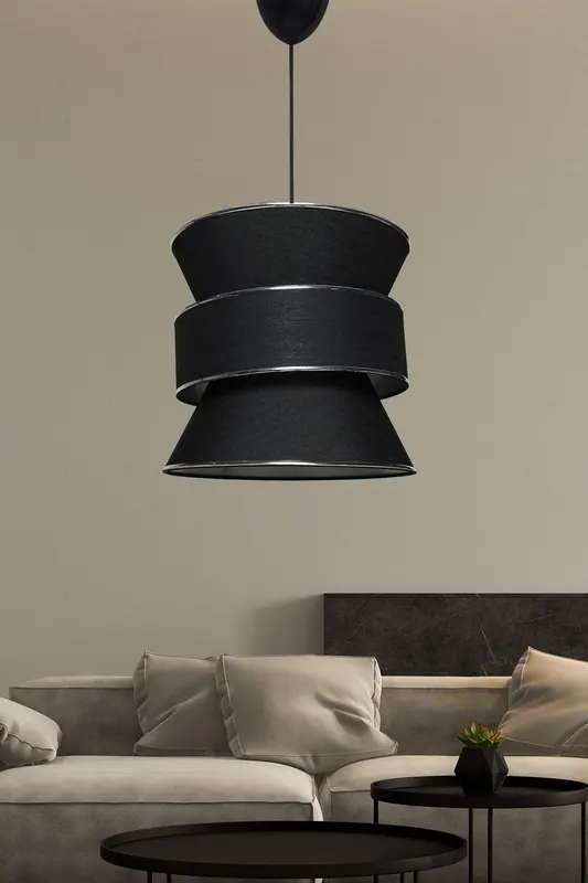 Lustra Wallboom, Negru - Negru