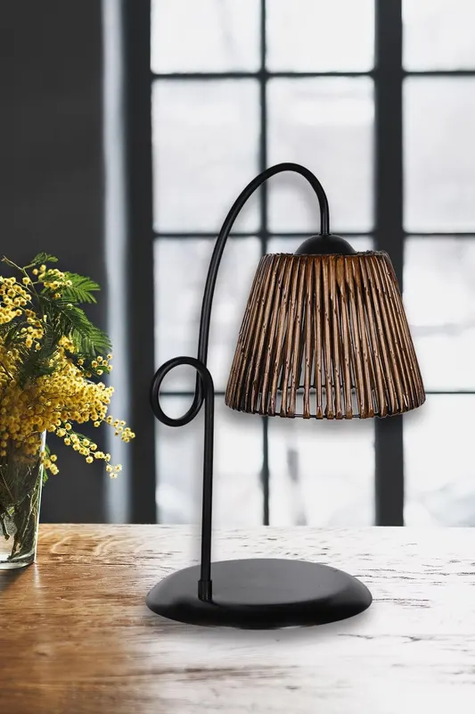 Veioză HM239 Table Lamp, Negru - Negru