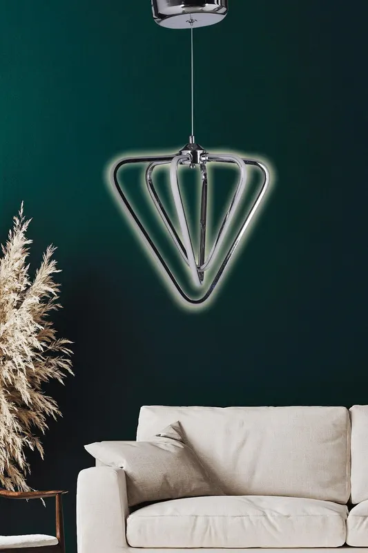 Lustra HM101 Chandelier, Argintiu - Multicolor