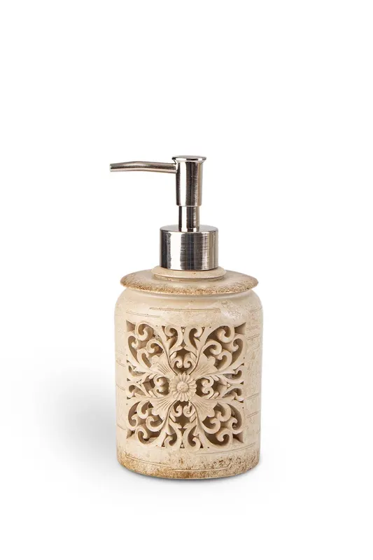 Dozator de Săpun Freda Lux, Bej, 8x8x17 cm - Bej
