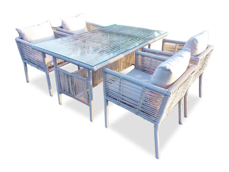 Set De Lounge De Grădină Newyork 150, Maro Inchis, 150X75X90 Cm - arsiv4