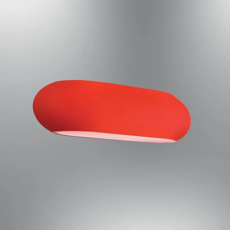 Aplica de perete L1631 - Red, Roșu - Roșu