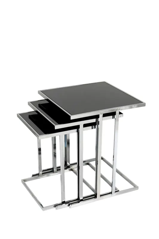 MASUTA DE CAFEA Zen Nesting Table, Aur, 35x46x35 cm - arsiv4