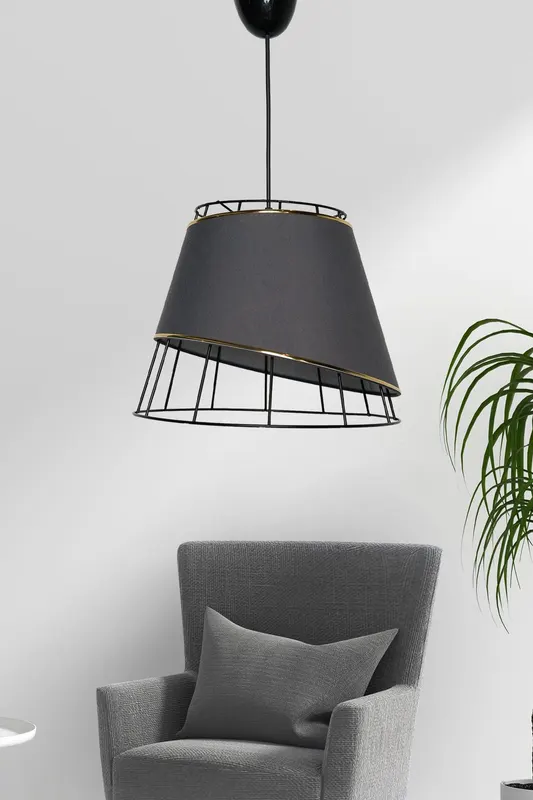 Lustra Sione Chandelier, Gri - Gri