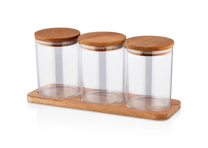 Set Borcane, 10x10x14 cm - Multicolor