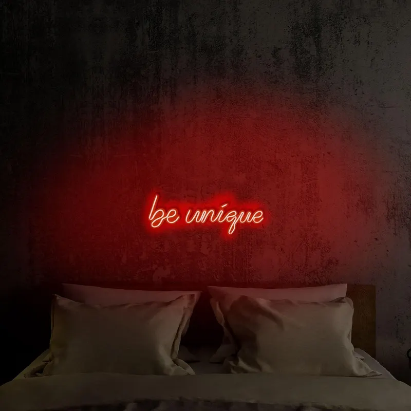 Aplica de Perete Neon Be Unique - Rosu