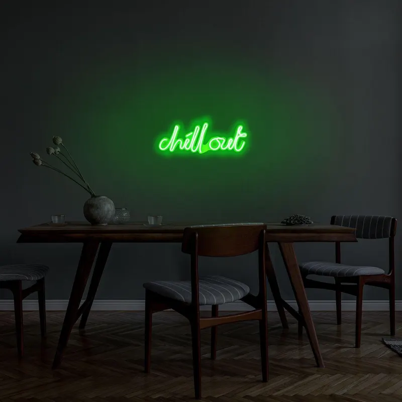 Aplica de Perete Neon Chill Out - Verde