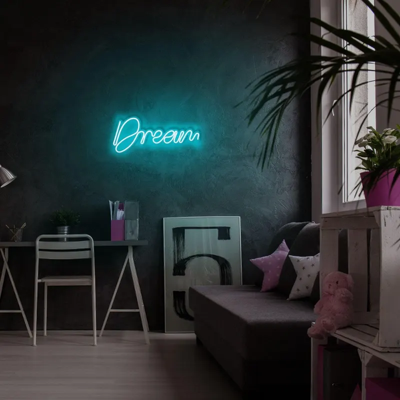 Aplica de Perete Neon Dream - Albastru