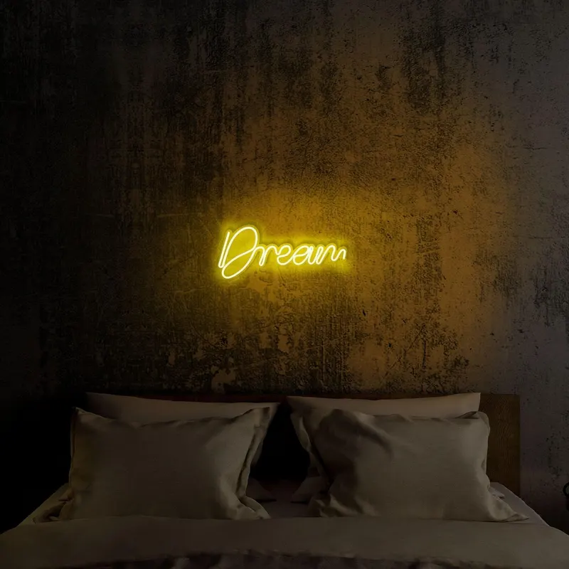 Aplica de Perete Neon Dream - Galben