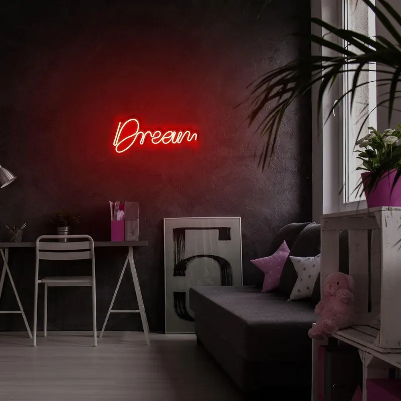 Aplica de Perete Neon Dream - Rosu