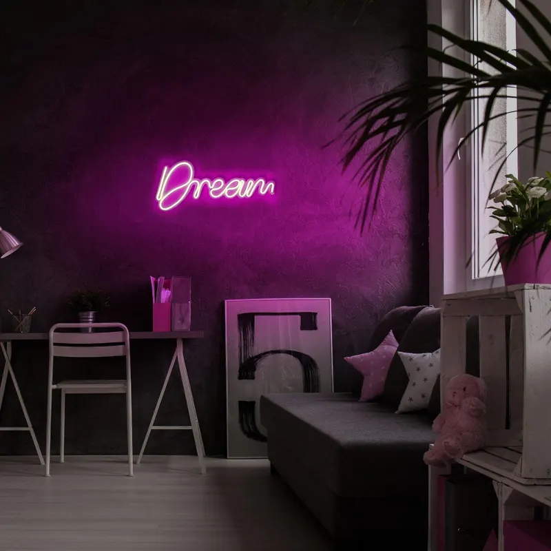 Aplica de Perete Neon Dream - Roz