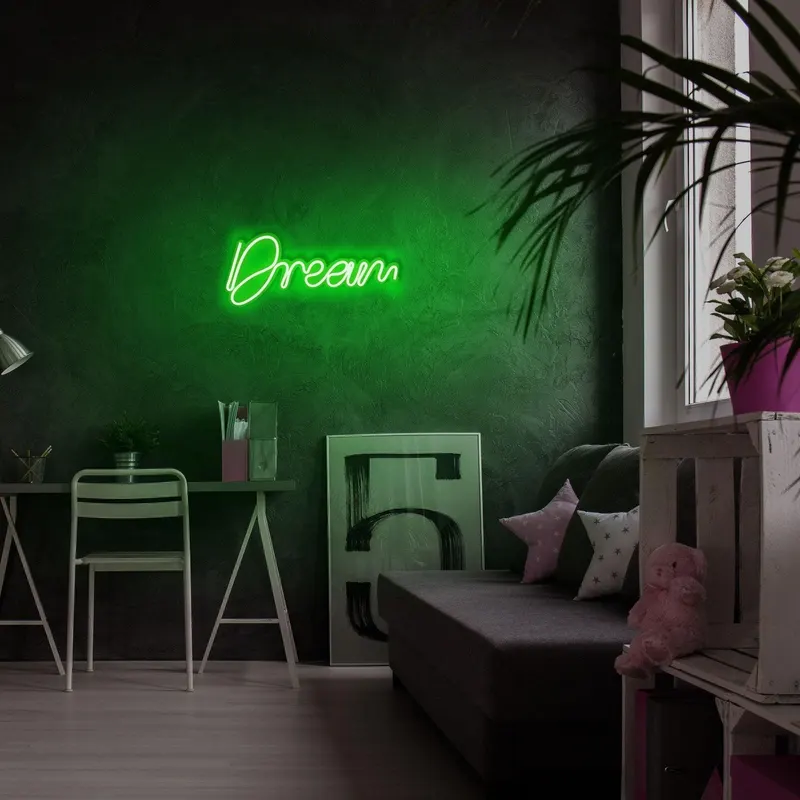 Aplica de Perete Neon Dream - Verde