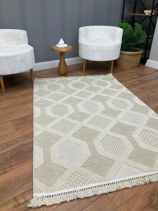 Covor Tasarım (diverse dimensiuni) - Bej / 100 x 300