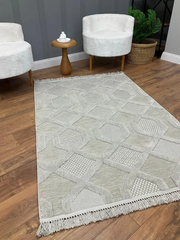 Covor Tasarım (diverse dimensiuni) - Gri / 200 x 290