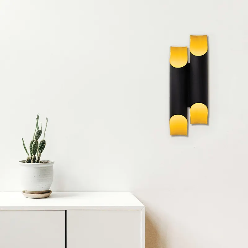 Aplica De Perete Shimmel, Negru - Negru