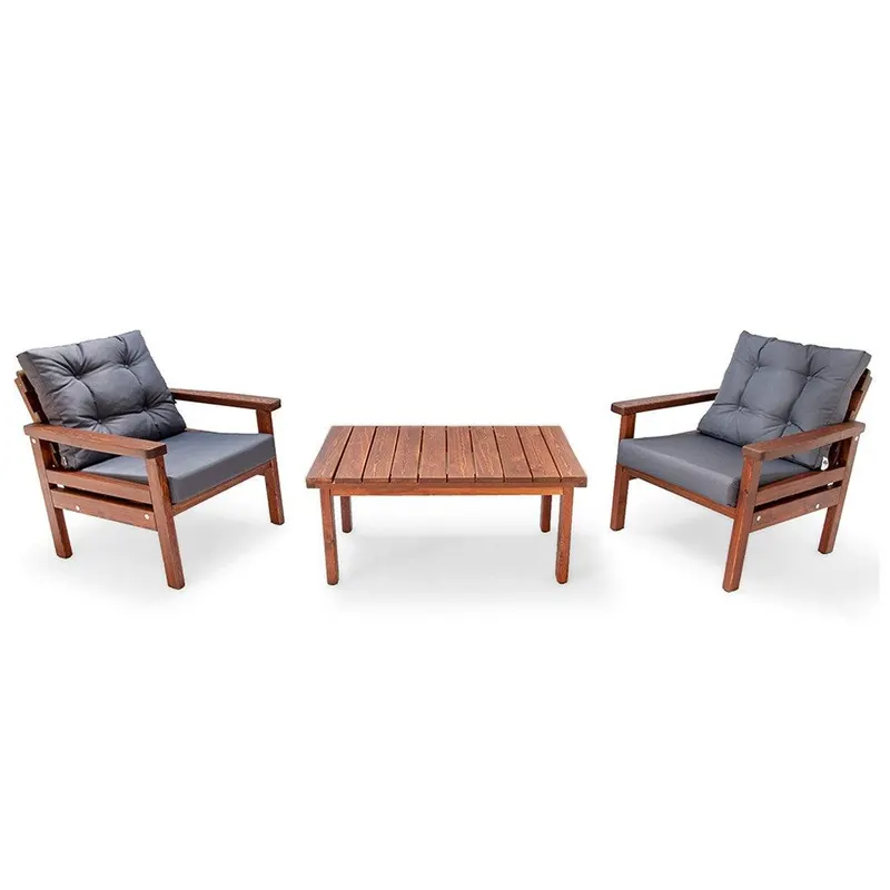 Set De Lounge De Gradina Torino, 3 piese - Antracit